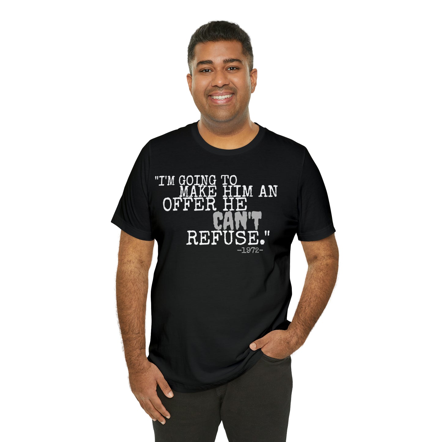 Unisex Jersey Short Sleeve Tee The Godfather Movie Quote "I'm going to make him