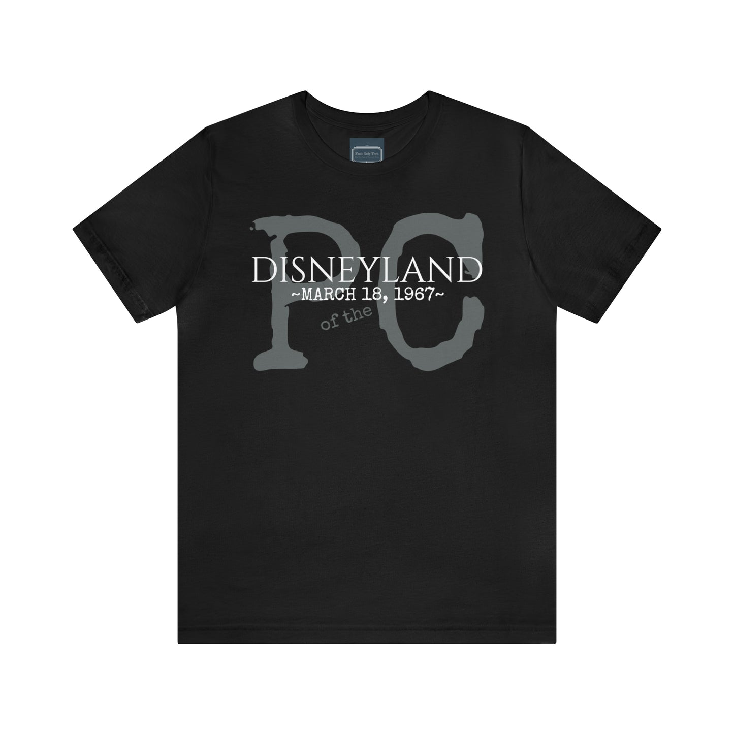 Unisex Jersey Short Sleeve Tee Disneyland pirates of the Caribbean opening day