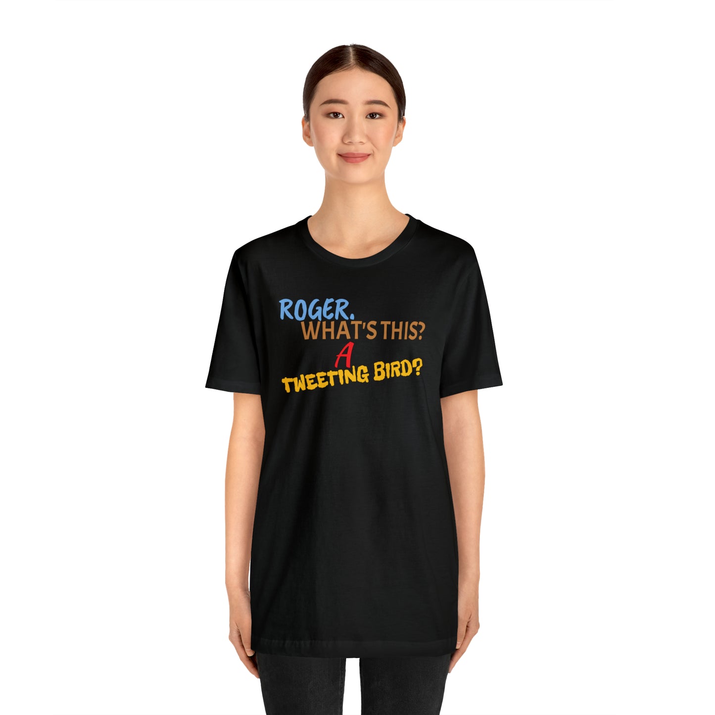 Unisex Jersey Short Sleeve Tee How Framed Roger Rabbit Quote- Roger What's this?