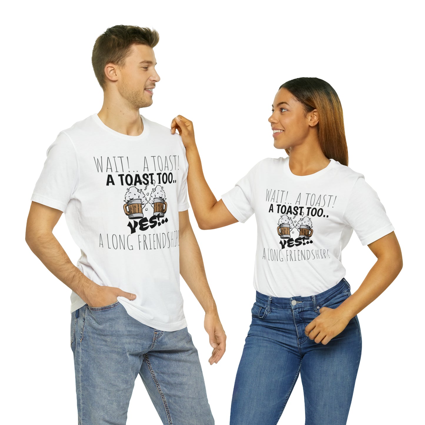Unisex Jersey Short Sleeve Tee Young Frankenstein~ A TOAST!
