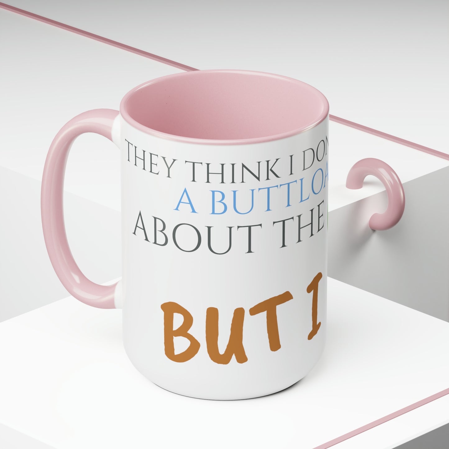 Two-Tone Coffee Mugs, 15oz Nacho Libre Movie Quote "but i do!"