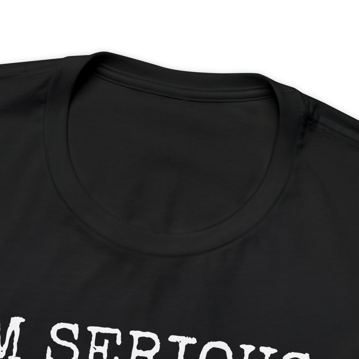 Unisex Jersey Short Sleeve Tee Airplane Movie Quote "I am Serious and don't call