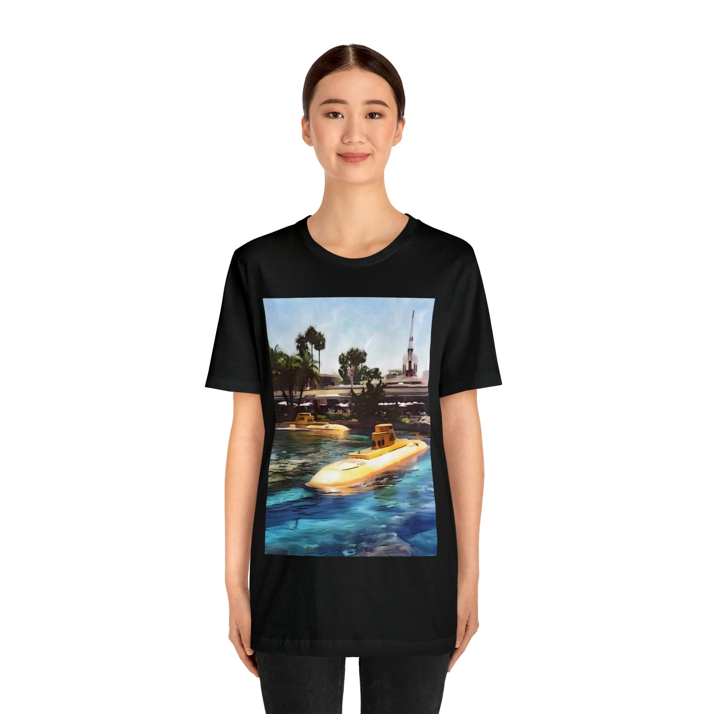 Unisex Jersey Short Sleeve Tee Painting of It's A Disney Thing! SUBMARINE VOYAGE