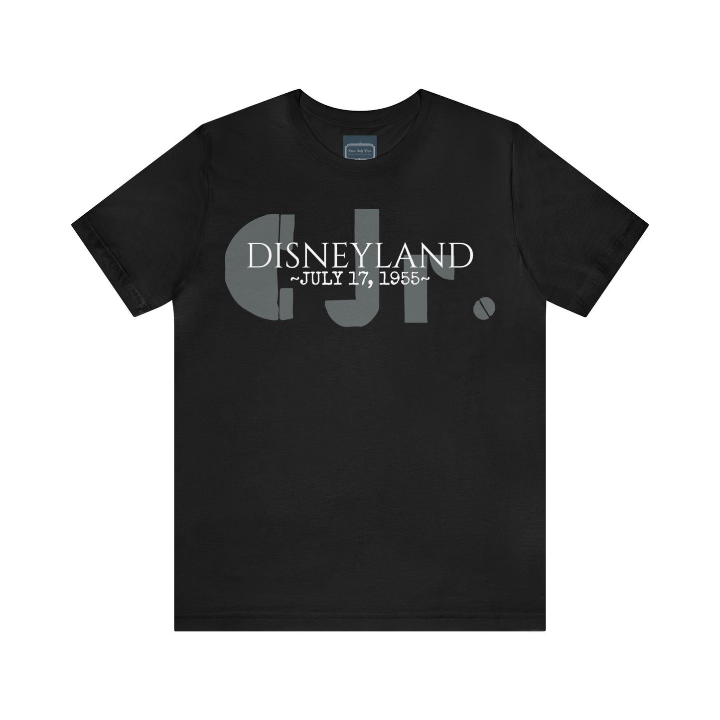 Unisex Jersey Short Sleeve Tee Disneyland Casey Junior Train opening day 1955