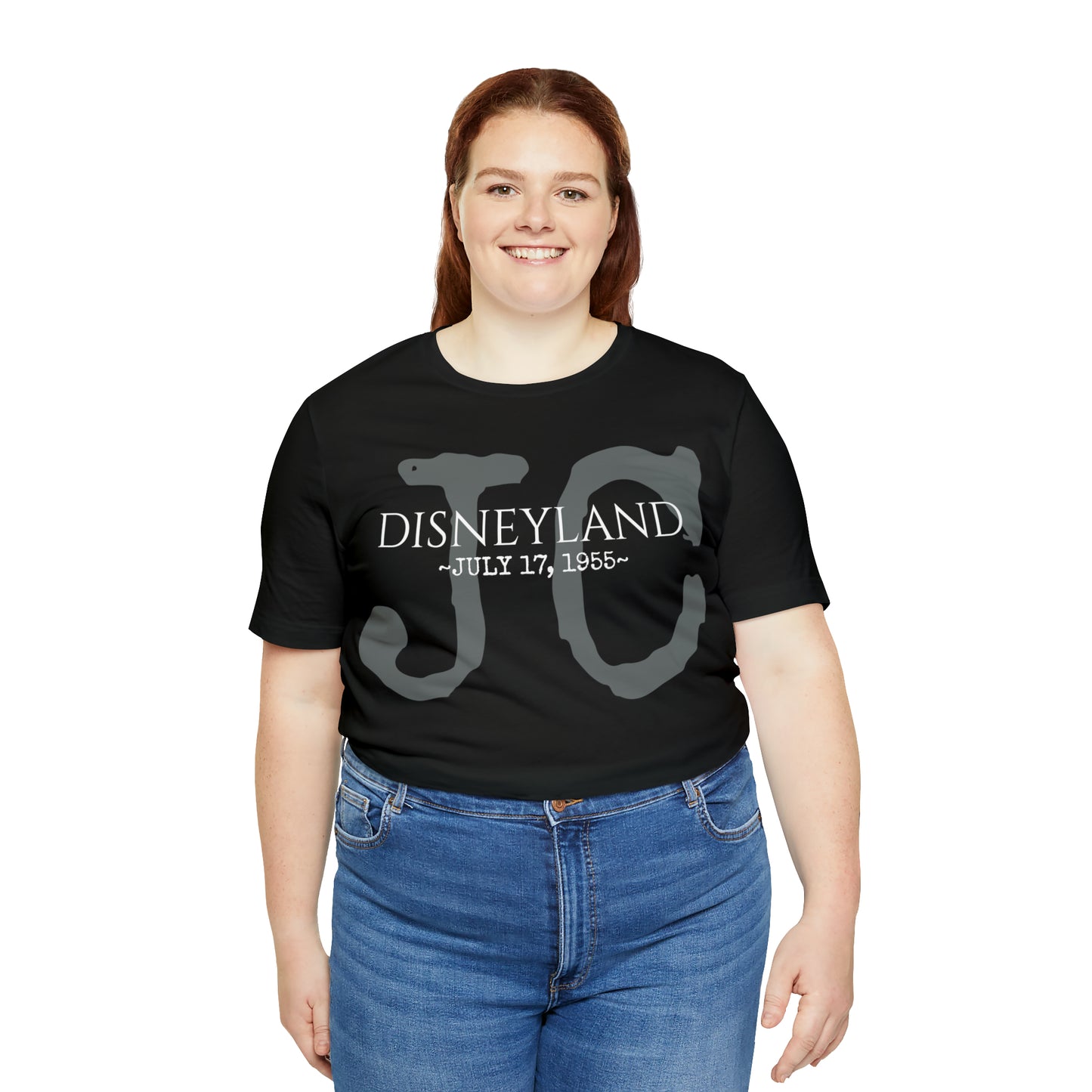 Unisex Jersey Short Sleeve Tee Disneyland jungle cruise ride opening day 1955.