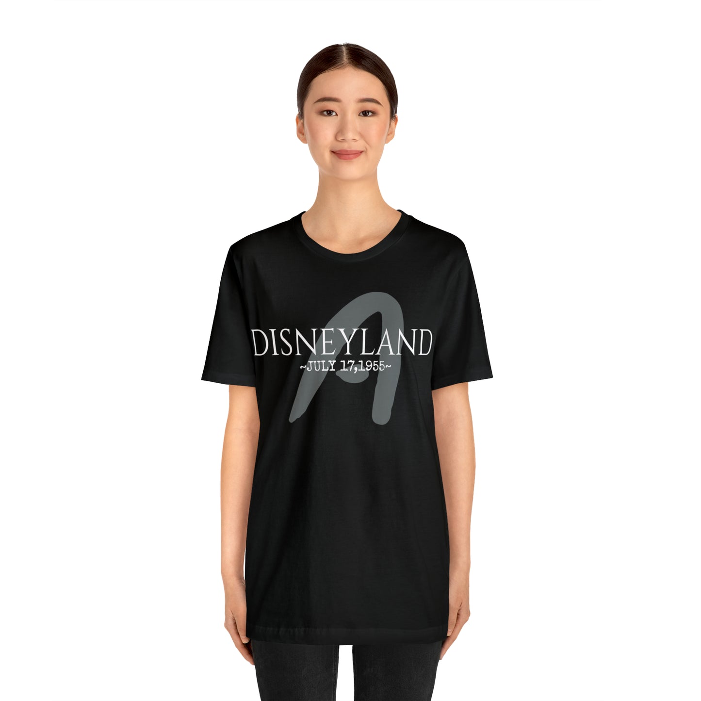 Unisex Jersey Short Sleeve Tee Disneyland Resort Opening Date ~ July 17, 1955