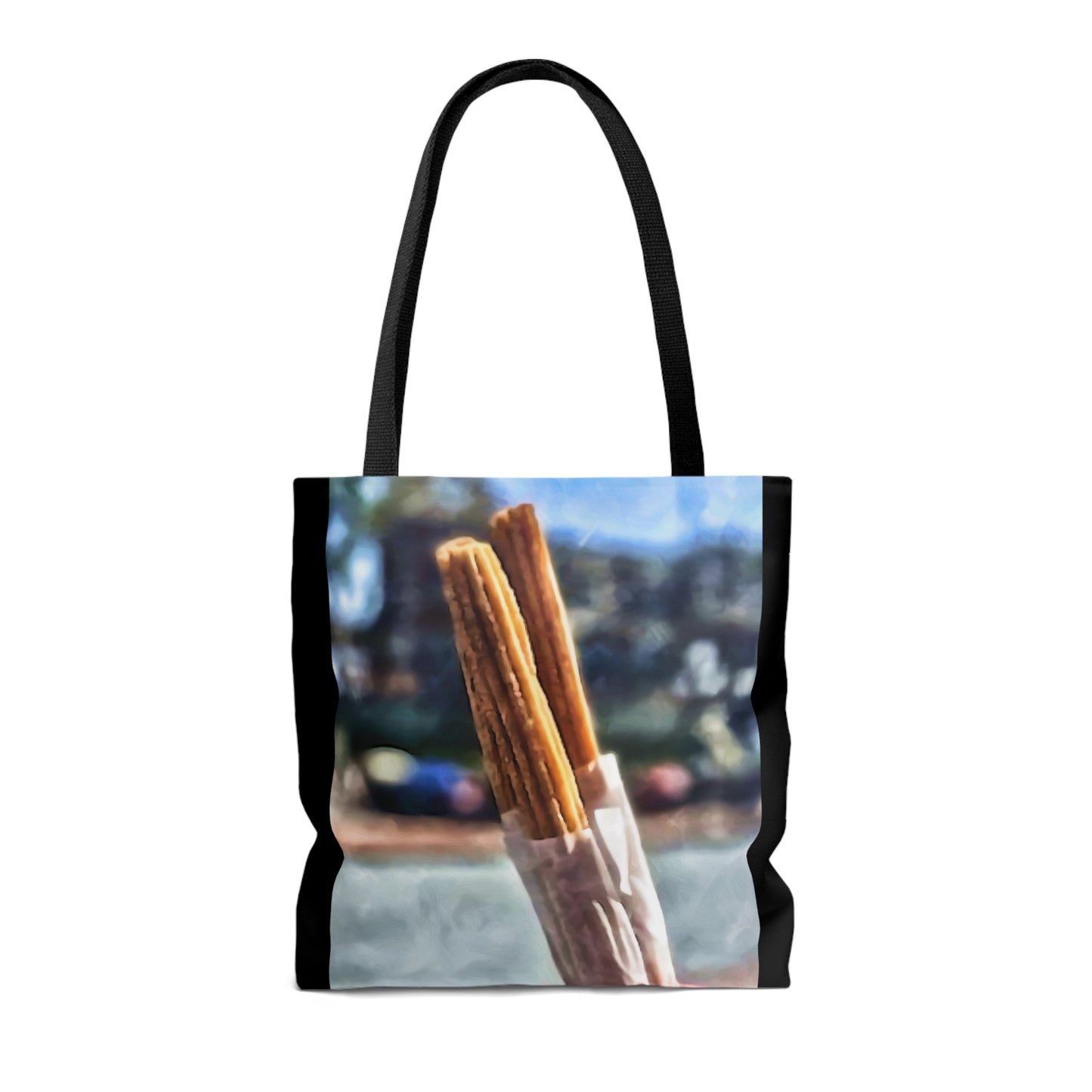 AOP Tote Bag Painting of Disneyland Churros ~ It's a Disney Thing!