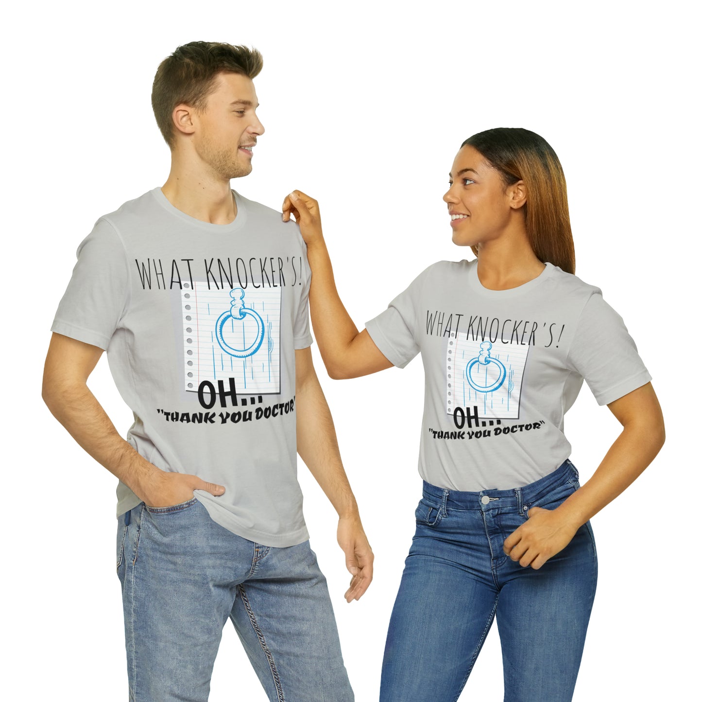 Unisex Jersey Short Sleeve Tee Young Frankenstein~ What KNOCKERS!