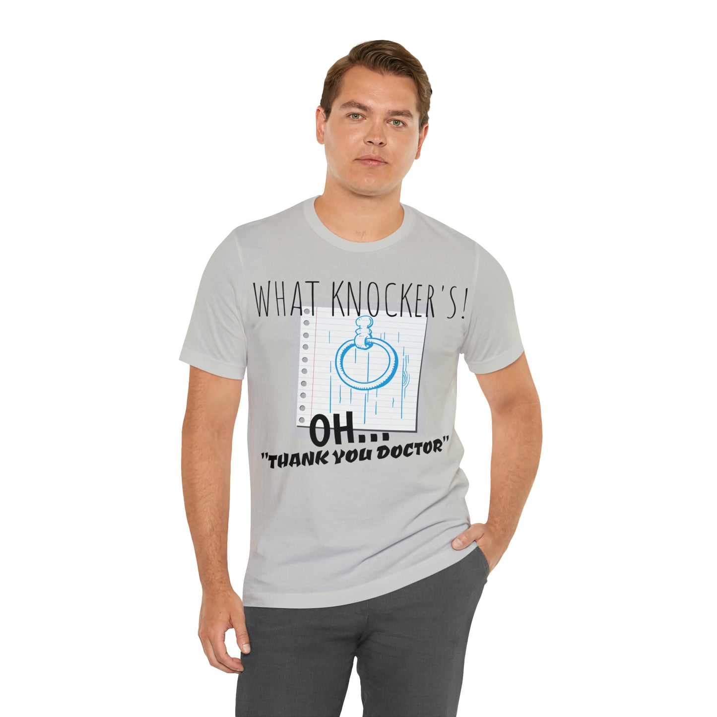 Unisex Jersey Short Sleeve Tee Young Frankenstein~ What KNOCKERS!