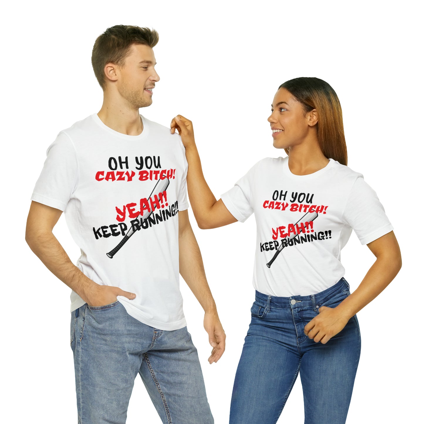 Unisex Jersey Short Sleeve Tee 50 First Dates Movie~ KEEP RUNING!