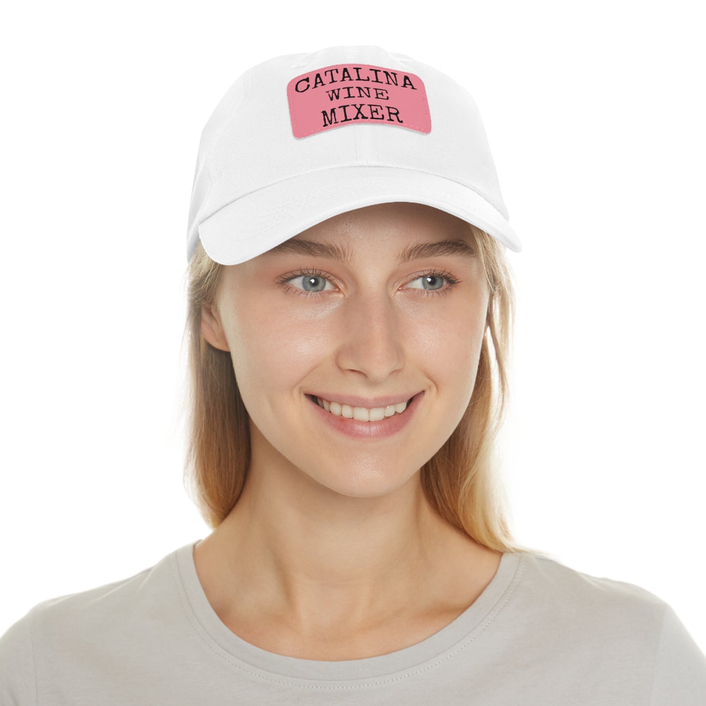 Dad Hat with Leather Patch (Rectangle) Movie Stepbrothers ~ Catalina wine mixer