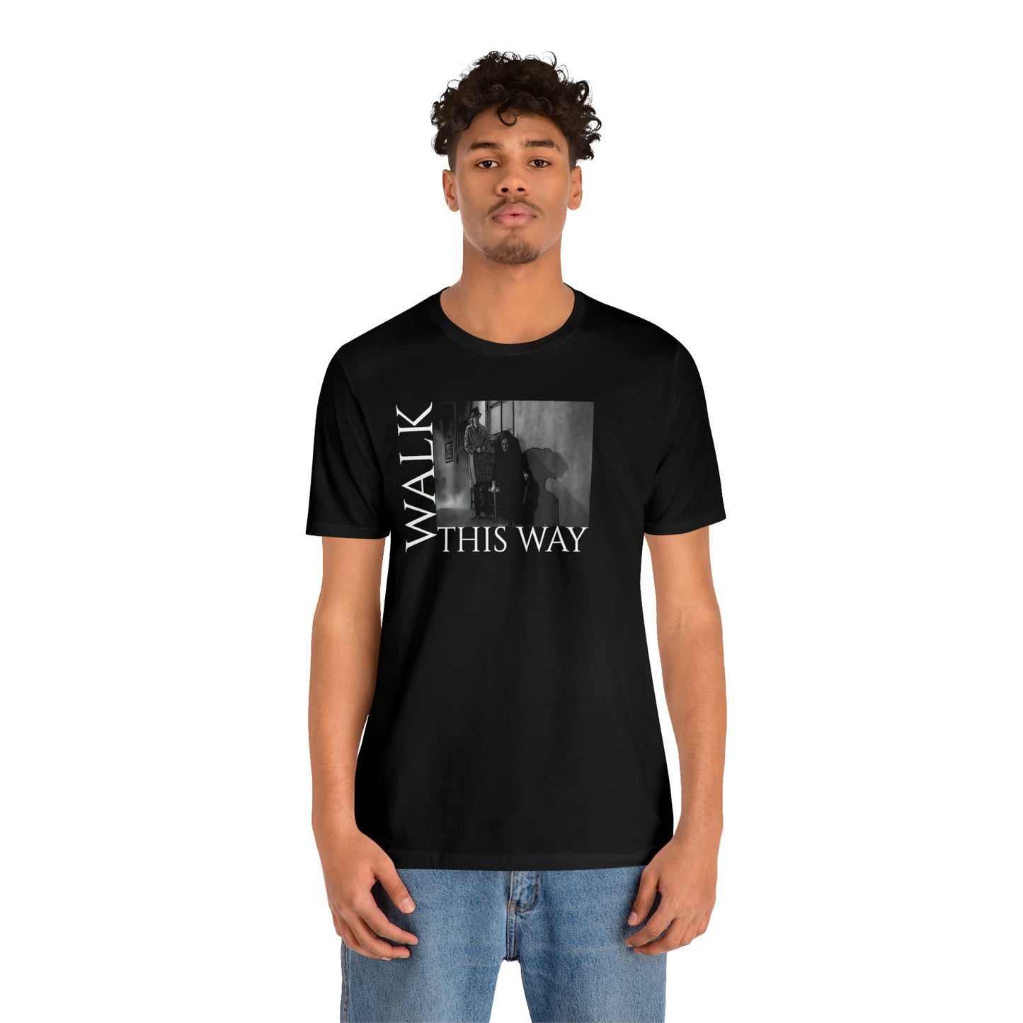 Unisex Jersey Short Sleeve Tee Young Frankenstein ~Walk This Way~ Igor