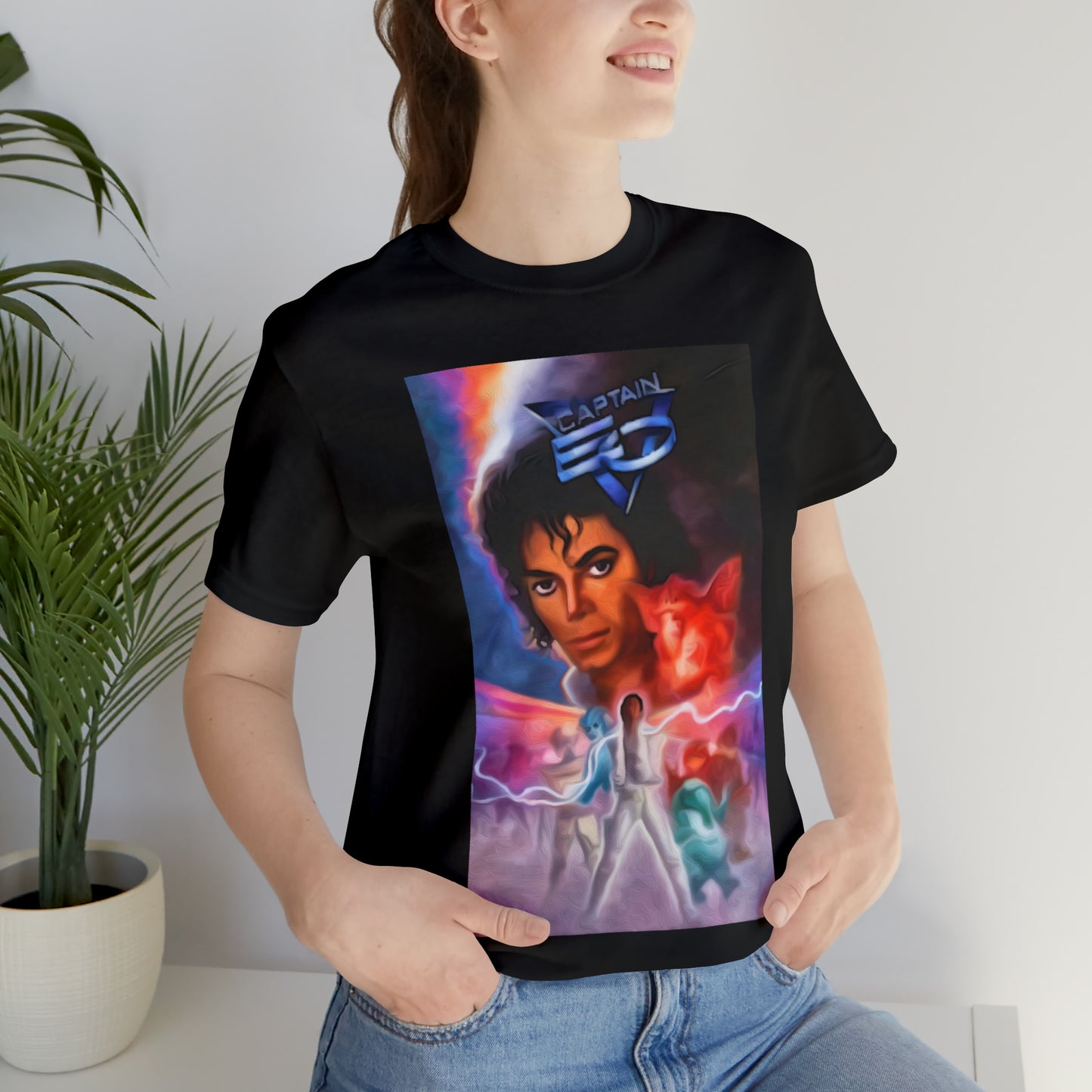 Unisex Jersey Short Sleeve Tee Painting of It's A Disney Thing! CAPTAIN EO
