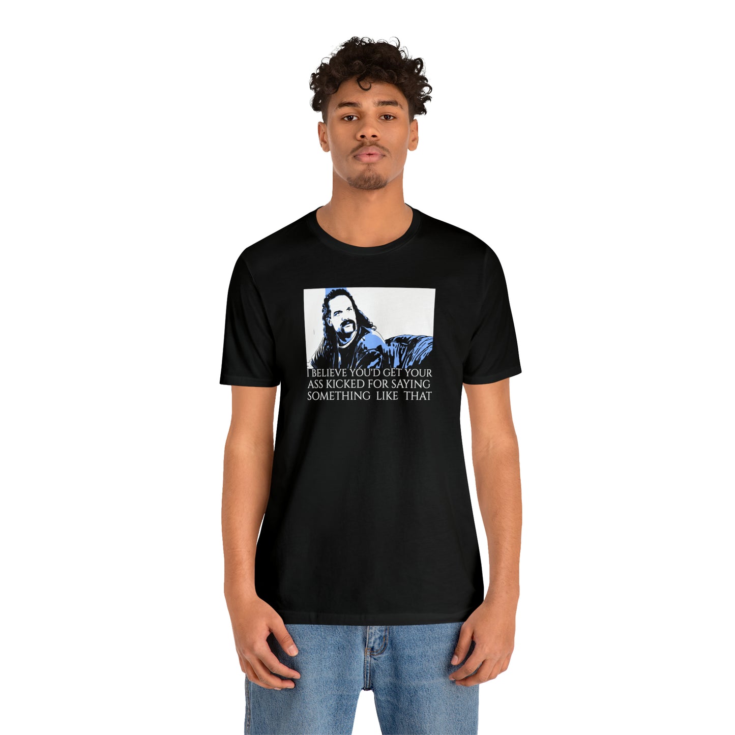 Unisex Jersey Short Sleeve Tee Office Space ~ I believe you'd get your as# kick