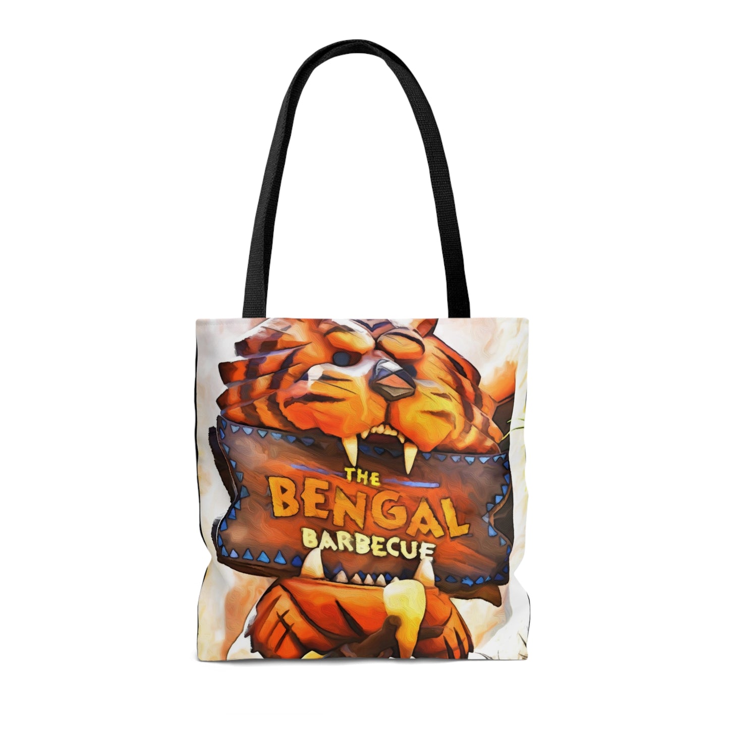 AOP Tote Bag Painting of Disneyland ~The Bangle Barbecue