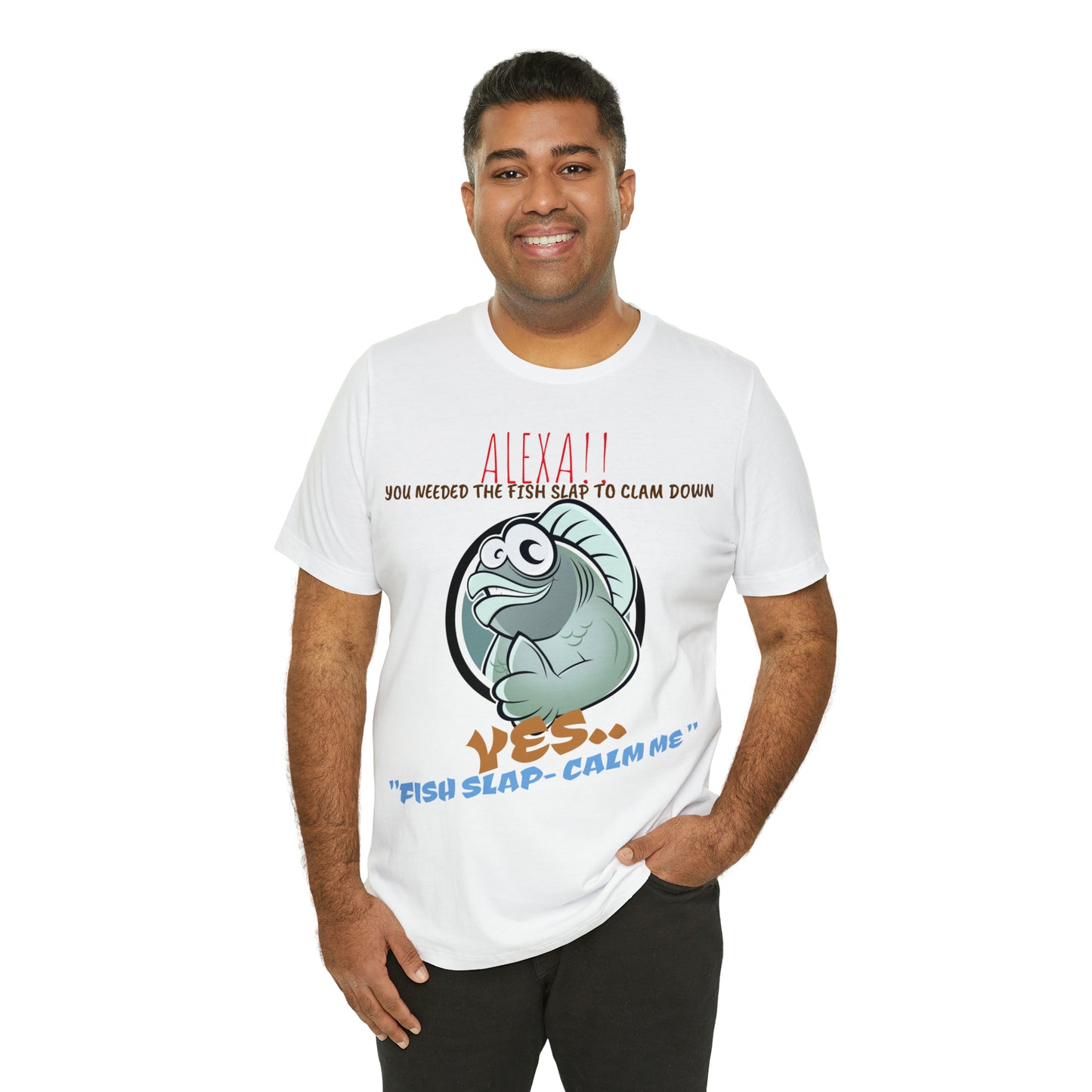 Unisex Jersey Short Sleeve Tee 50 First Dates ~ Fish Slap!