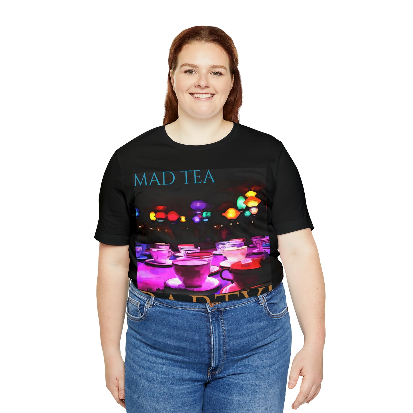 Unisex Jersey Short Sleeve Tee Painting of It's A Disney Thing! Mad TEA CUPS