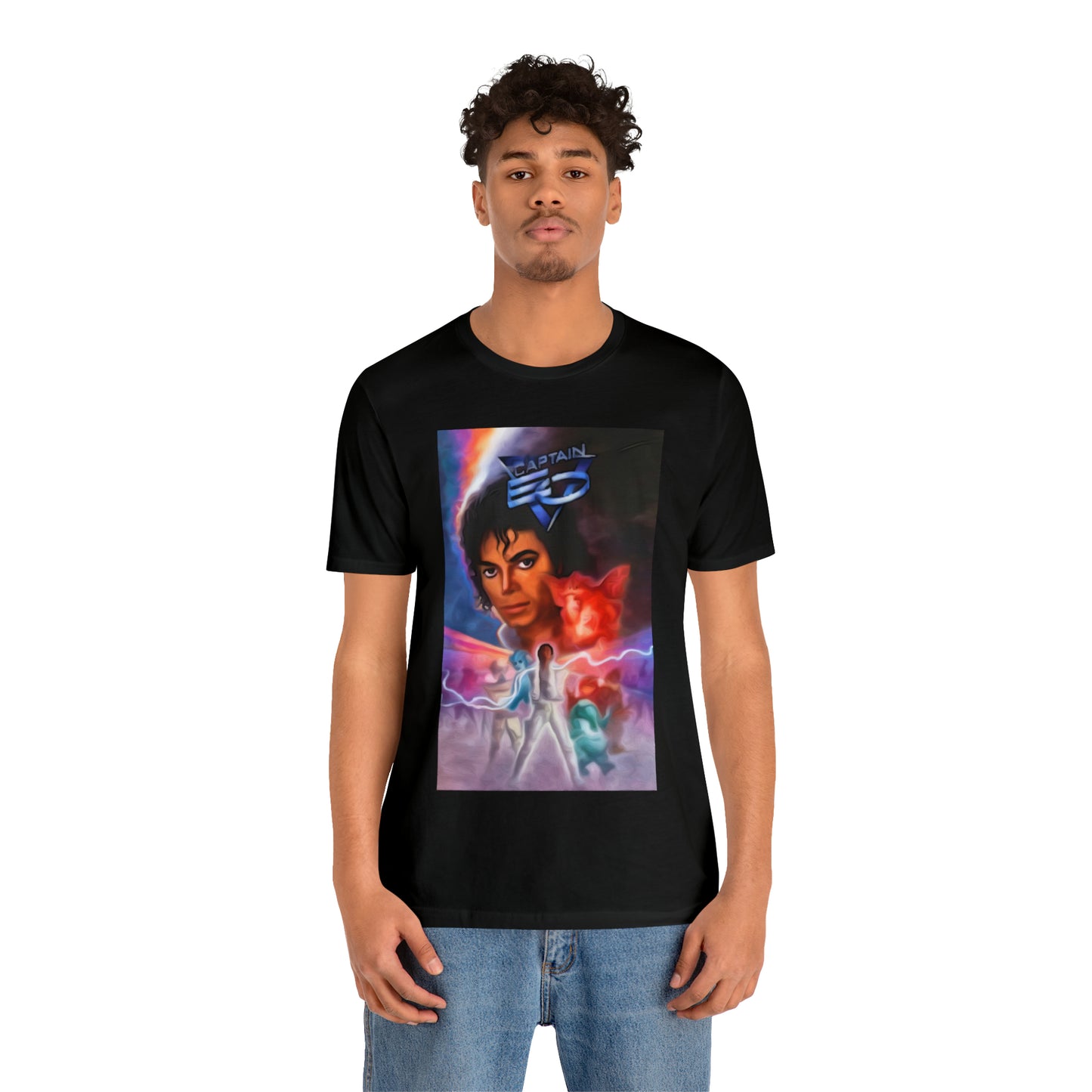 Unisex Jersey Short Sleeve Tee Painting of It's A Disney Thing! CAPTAIN EO