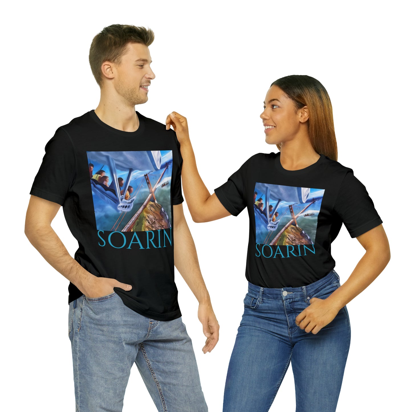 Unisex Jersey Short Sleeve Tee Painting of It's A Disney Thing! SORIN