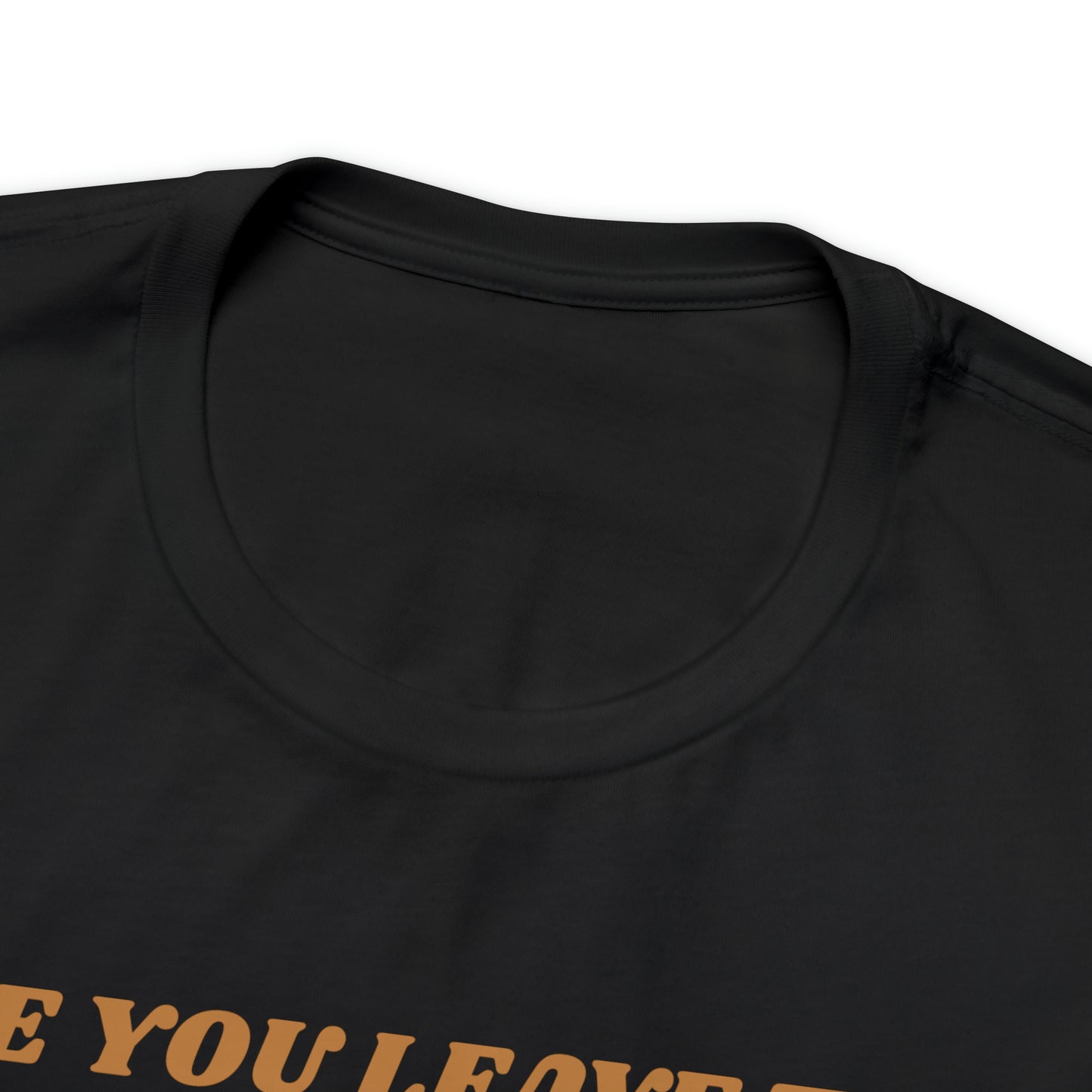 Unisex Jersey Short Sleeve Tee Disneyland Resort Quote ~ Here you leave today.