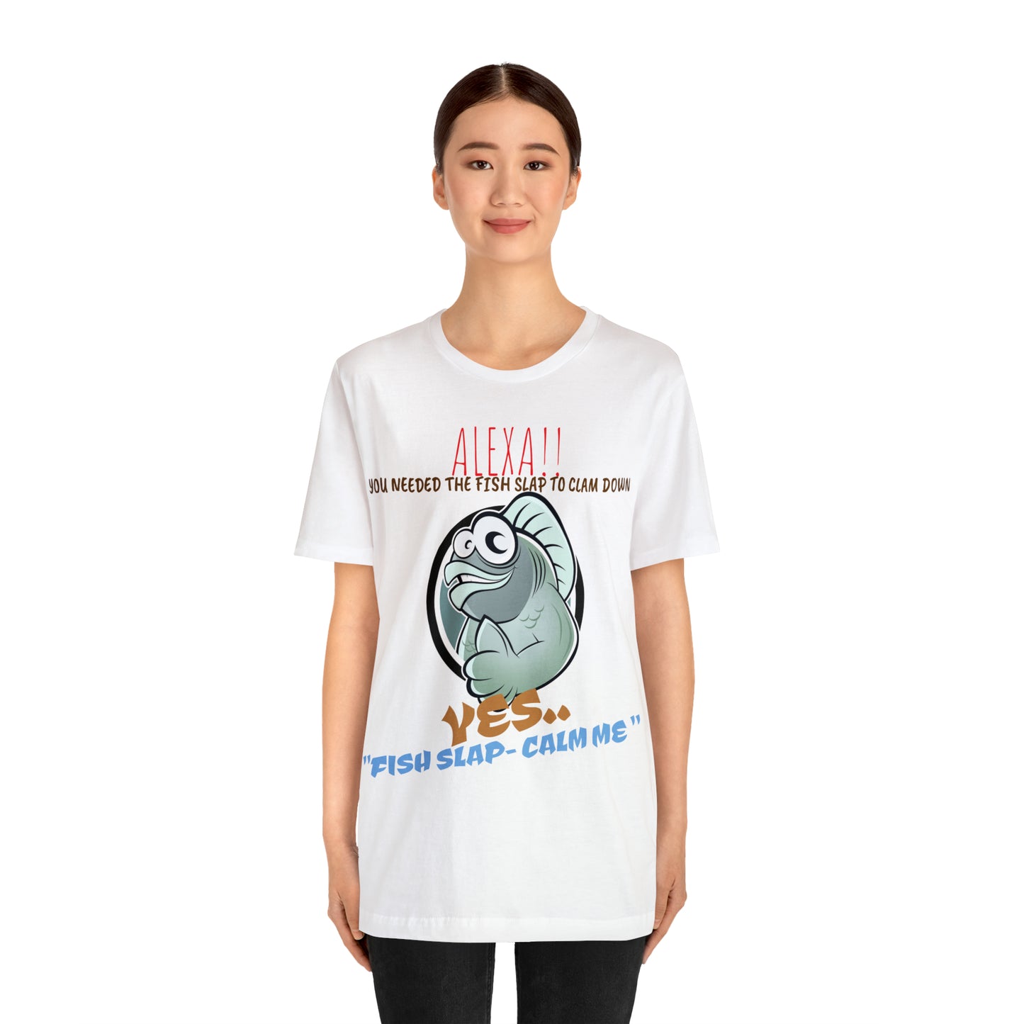 Unisex Jersey Short Sleeve Tee 50 First Dates ~ Fish Slap!