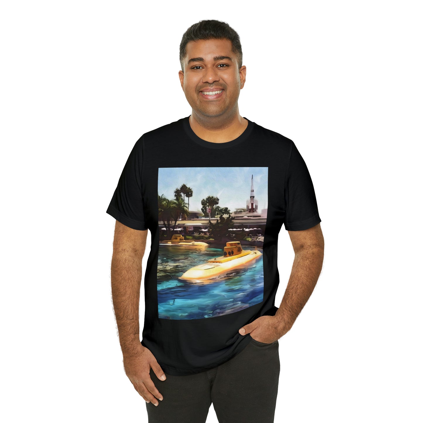 Unisex Jersey Short Sleeve Tee Painting of It's A Disney Thing! SUBMARINE VOYAGE