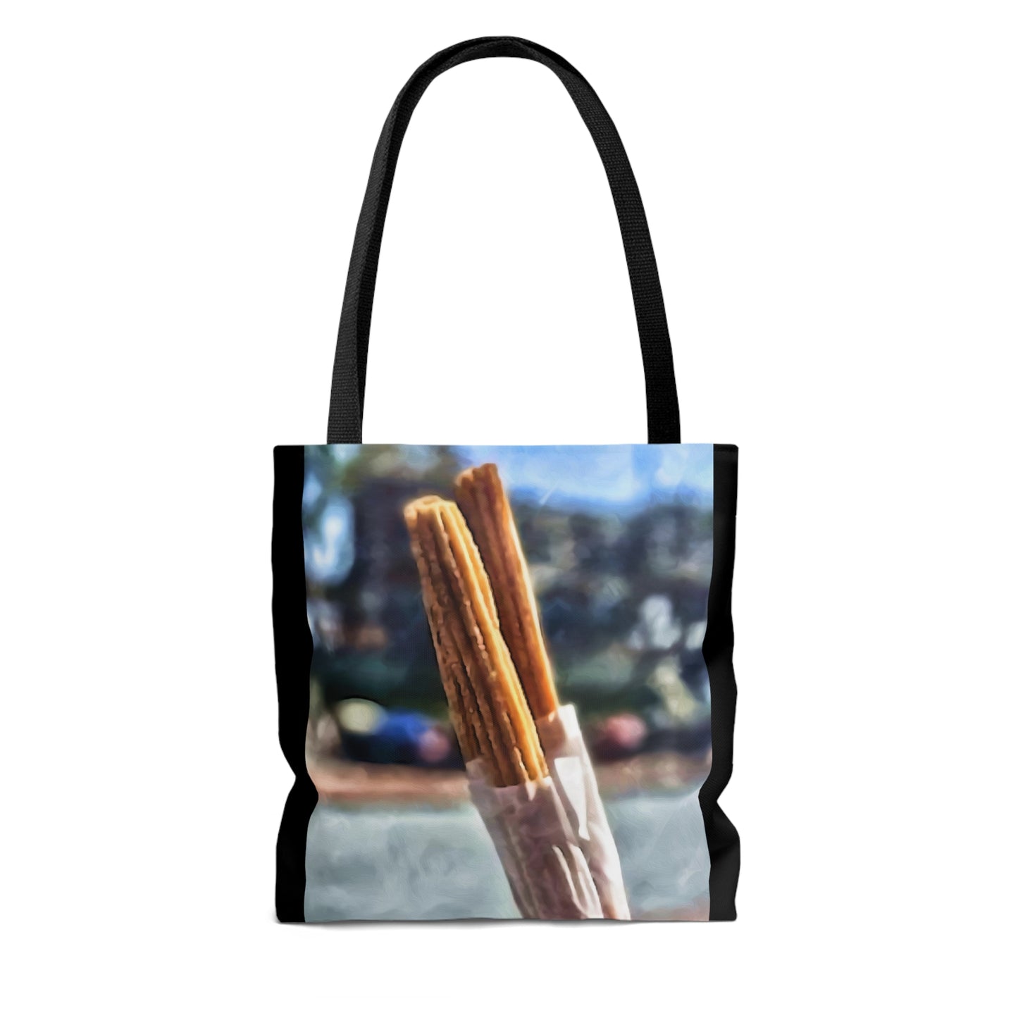 AOP Tote Bag Painting of Disneyland Churros ~ It's a Disney Thing!
