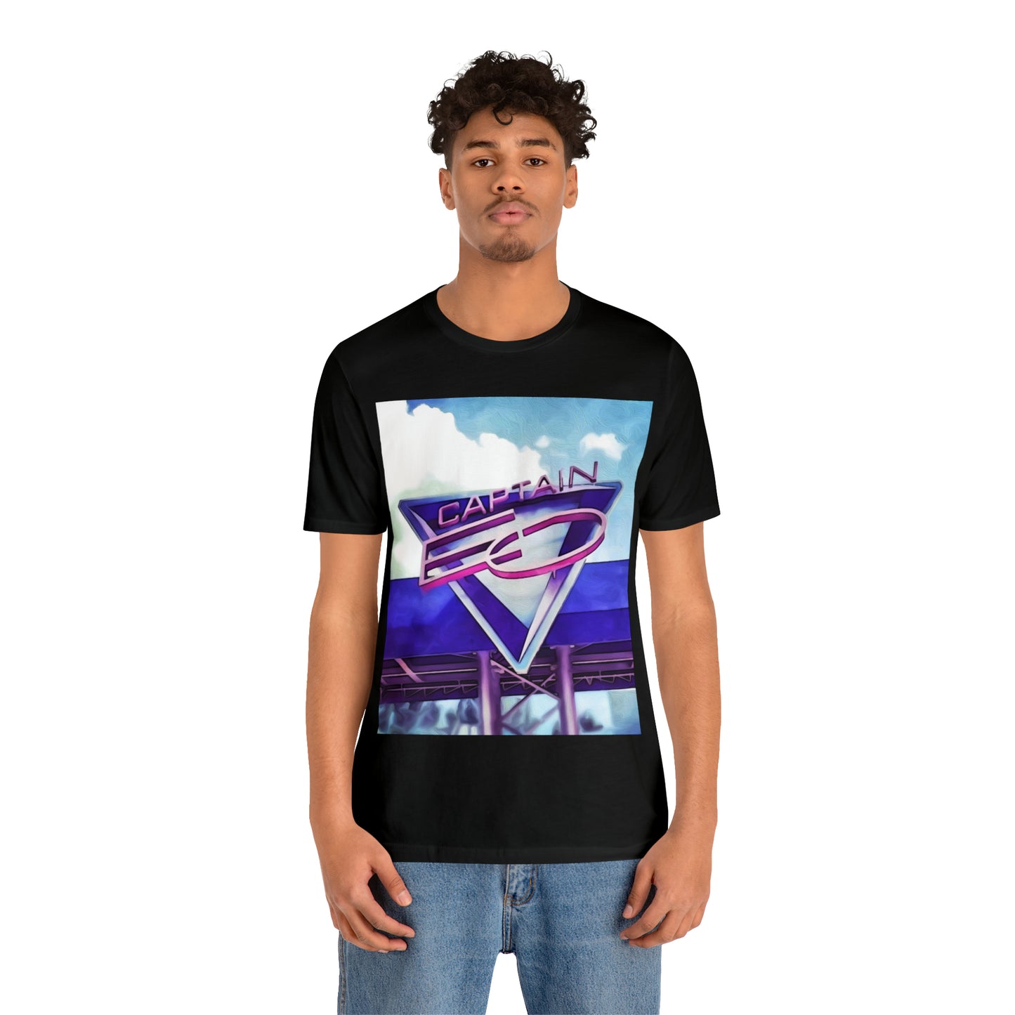 Unisex Jersey Short Sleeve Tee Painting of It's A Disney Thing! CAPTAIN EO