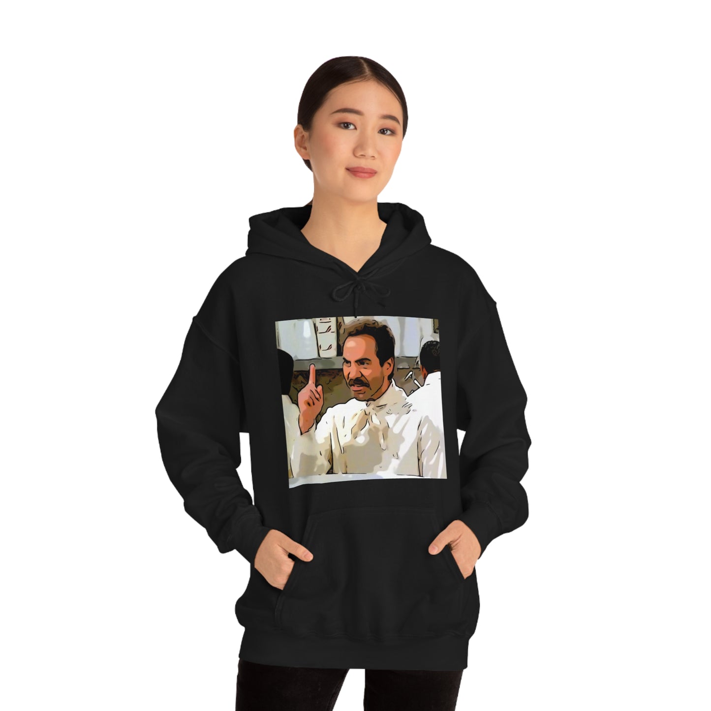Unisex Heavy Blend™ Hooded Sweatshirt Seinfeld ~ Soup Nasi~ No Soup for you!