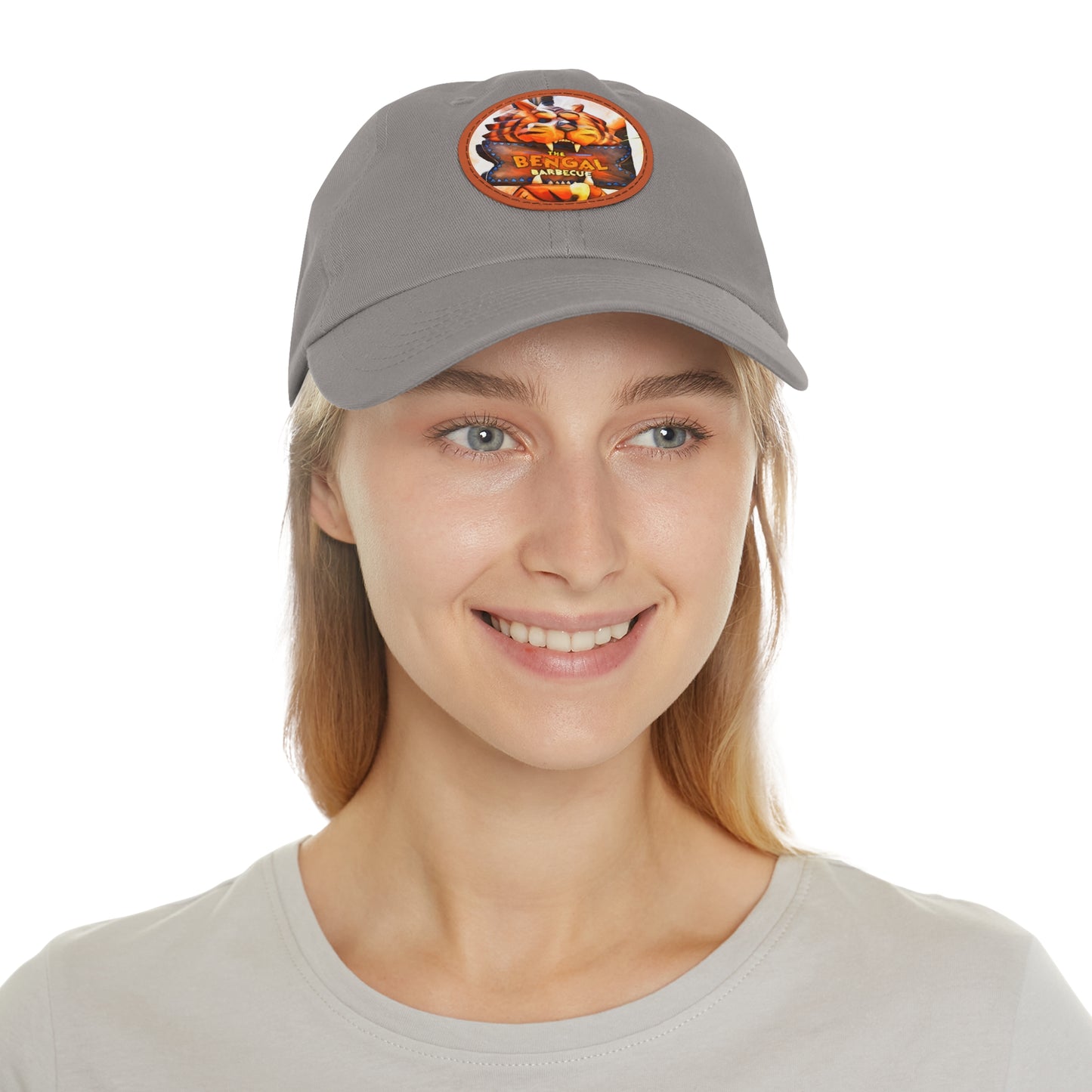 Dad Hat with Leather Patch (Round) Disneyland Food The Bangle Barbeque