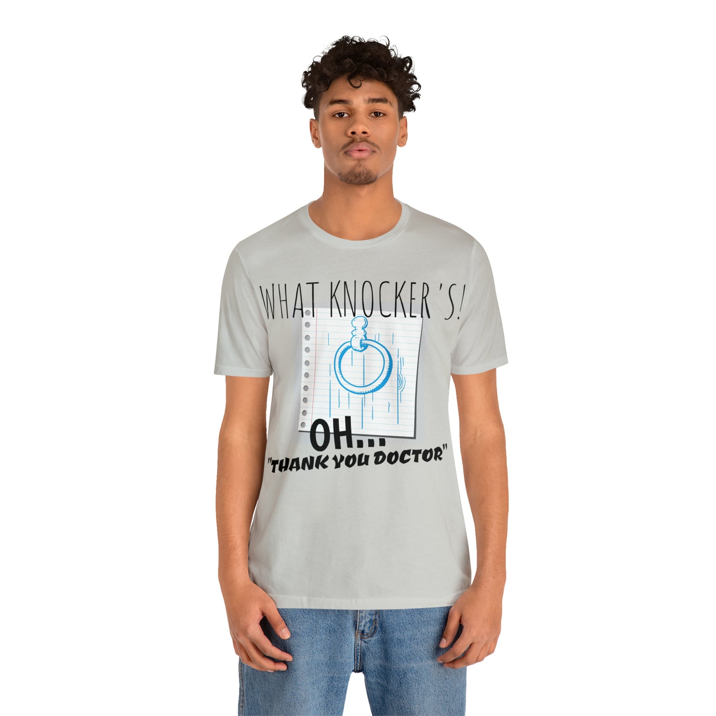 Unisex Jersey Short Sleeve Tee Young Frankenstein~ What KNOCKERS!