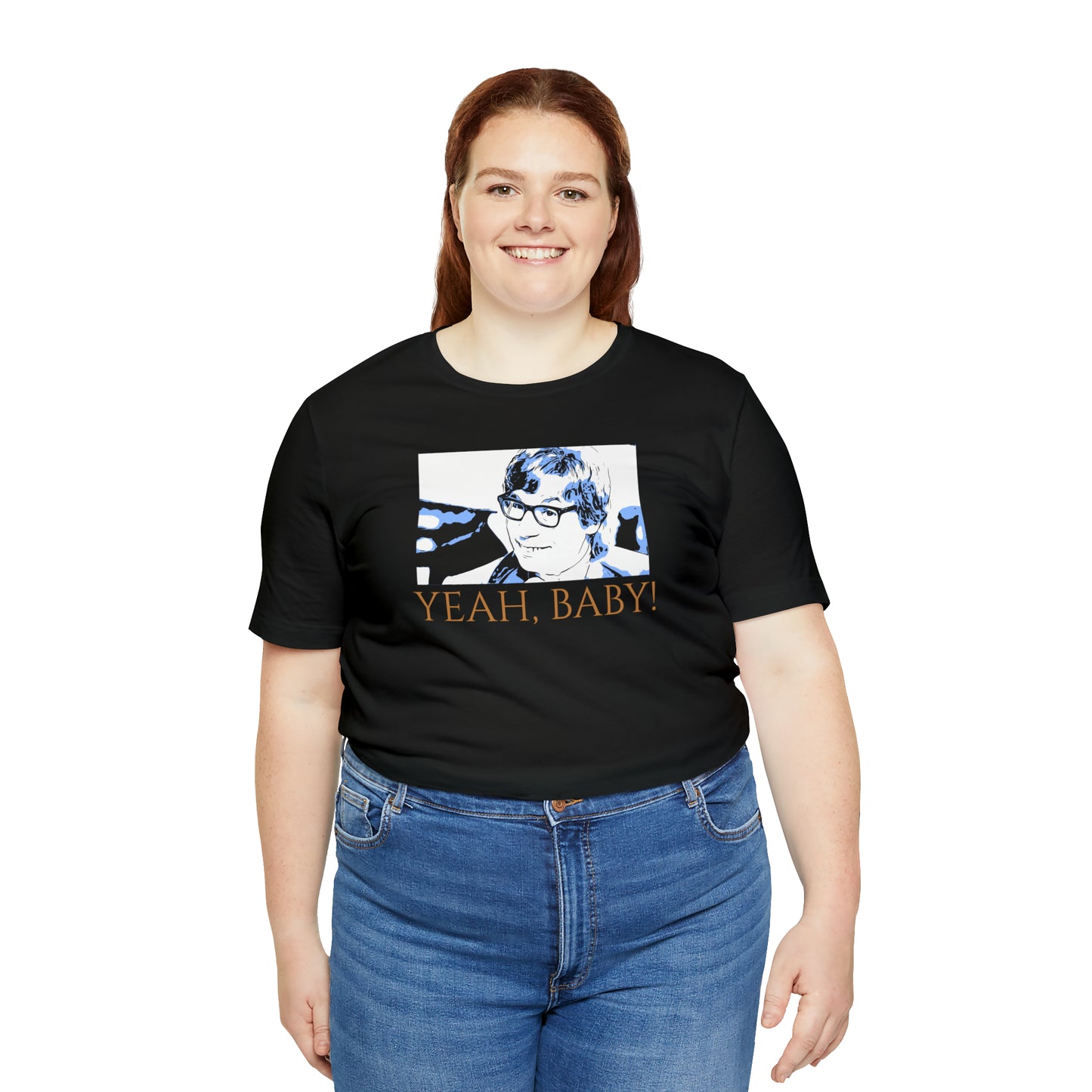 Unisex Jersey Short Sleeve Tee Austin Powers ~Quote~ Yeah, Baby!