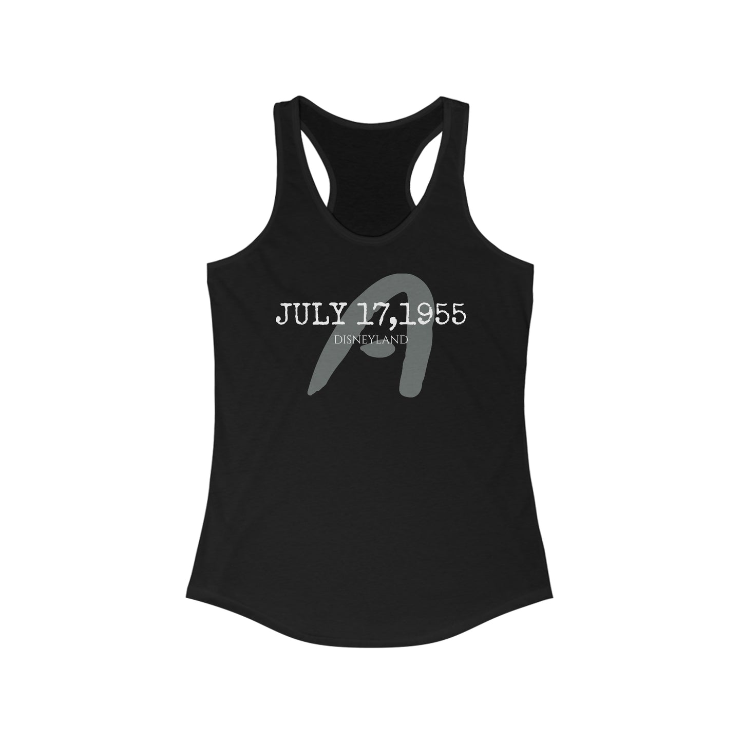 Women's Ideal Racerback Tank disneyland opening day July 17th 1955 Anaheim