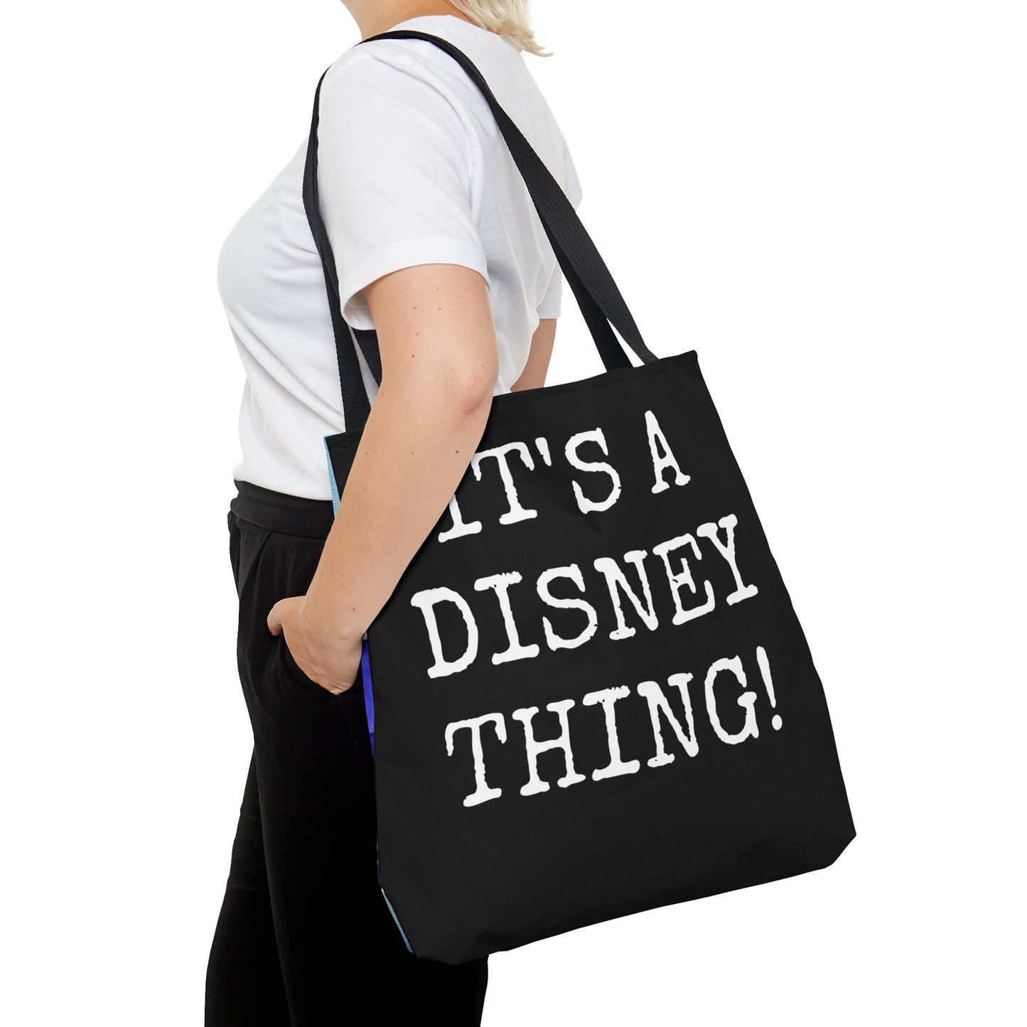 AOP Tote Bag Painting of Disneyland Captain EO