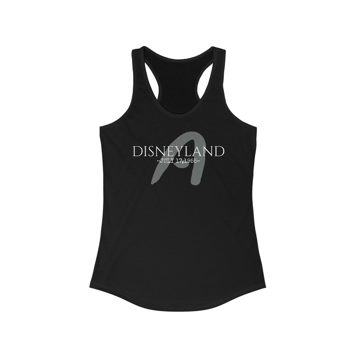 Women's Ideal Racerback Tank Disneyland opening day July 17th, 1955 Anaheim