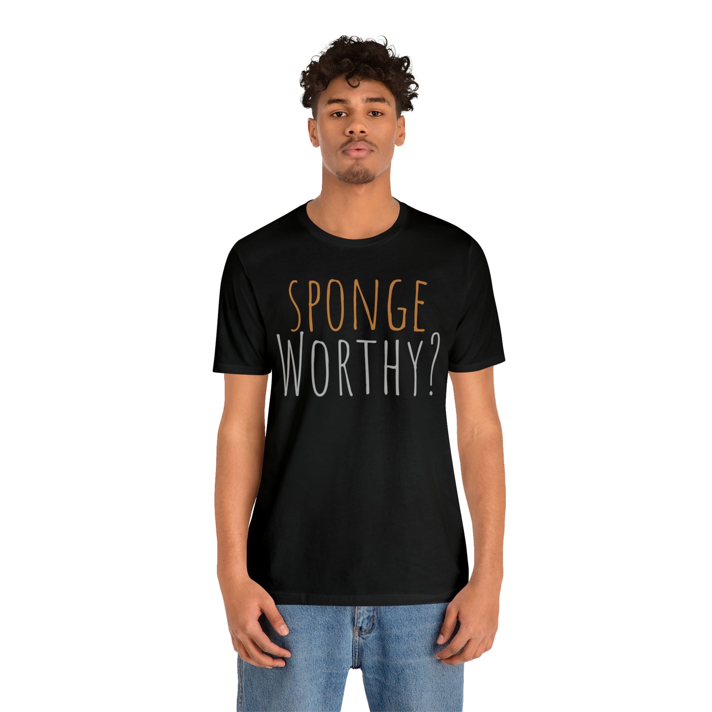 Unisex Jersey Short Sleeve Tee Seinfeld TV Show ~ Sponge worthy!
