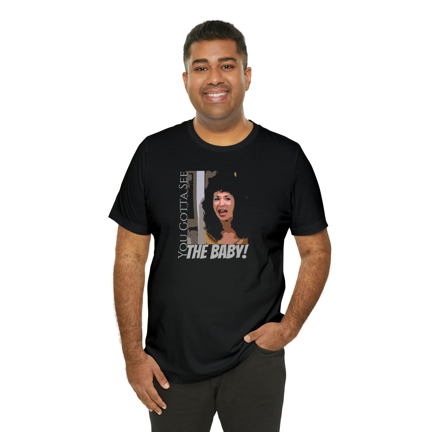 Unisex Jersey Short sleeve Tee Seinfeld ~ You Gotta See The Baby!
