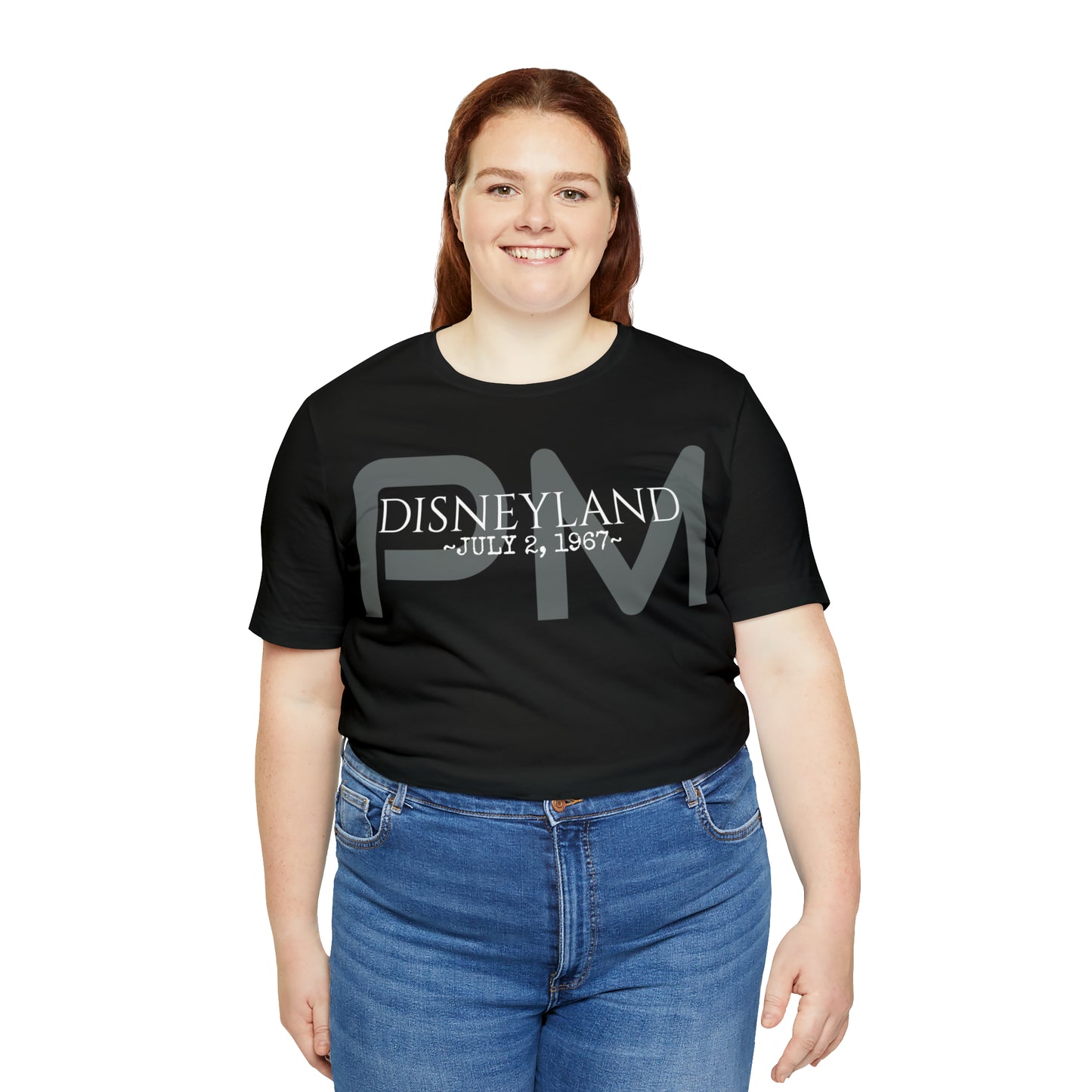 Unisex Jersey Short Sleeve Tee Disneyland people mover Ride Opening day 1967