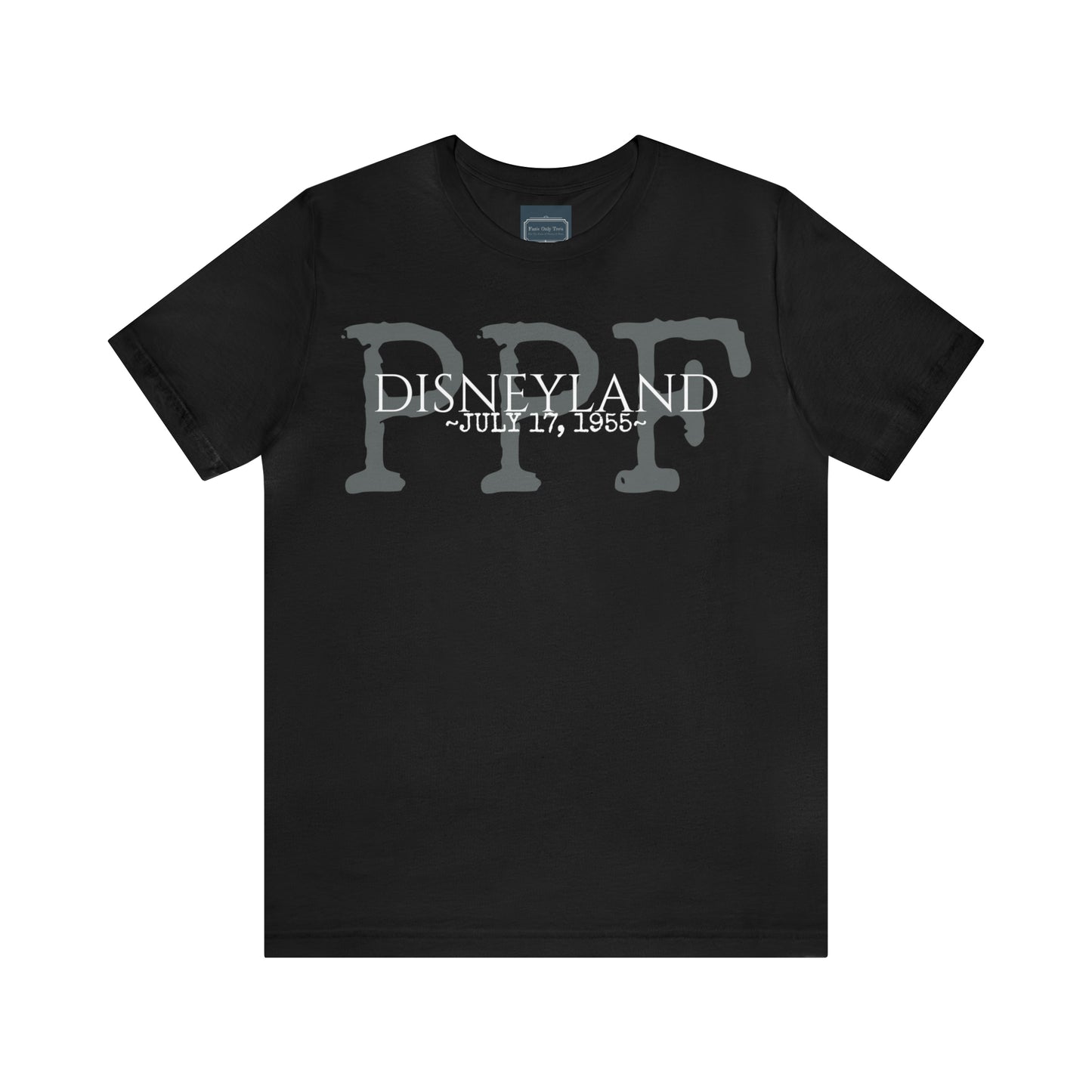 Unisex Jersey Short Sleeve Tee Disneyland Peter Pan's flight opening day 1955
