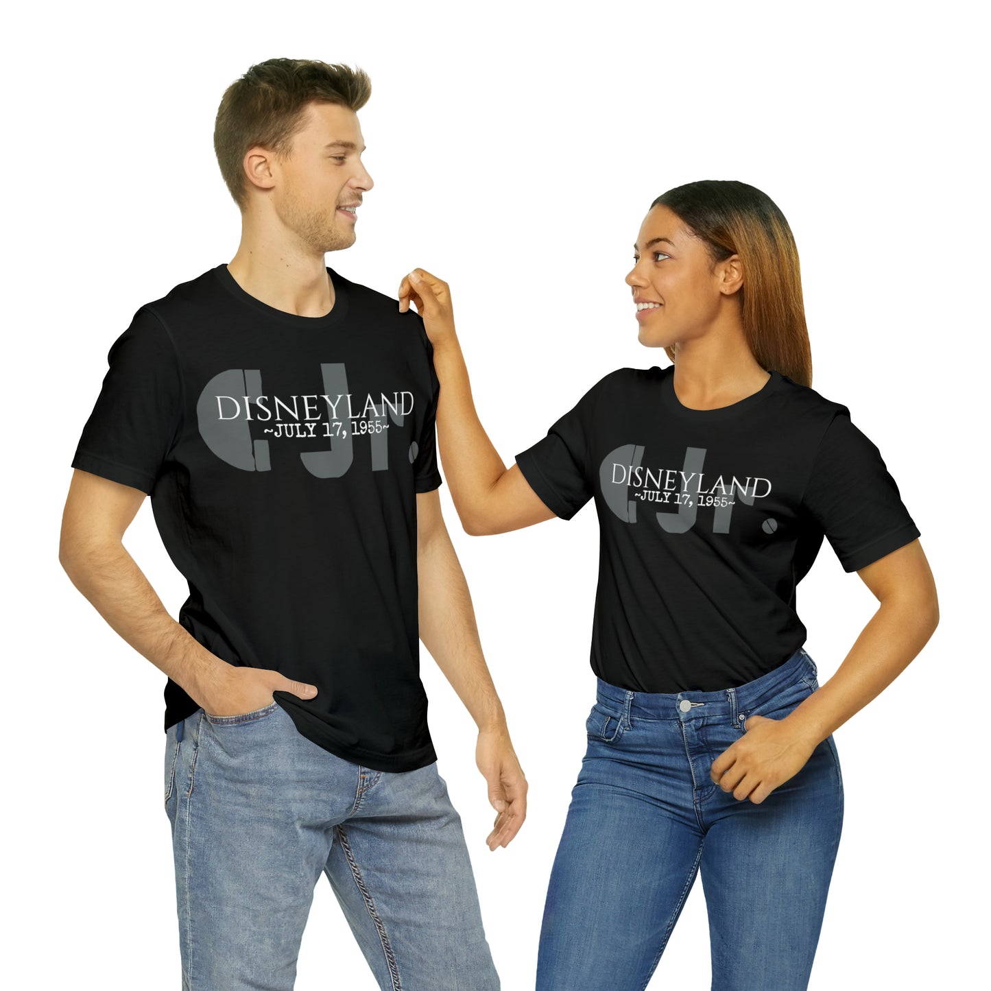 Unisex Jersey Short Sleeve Tee Disneyland Casey Junior Train opening day 1955