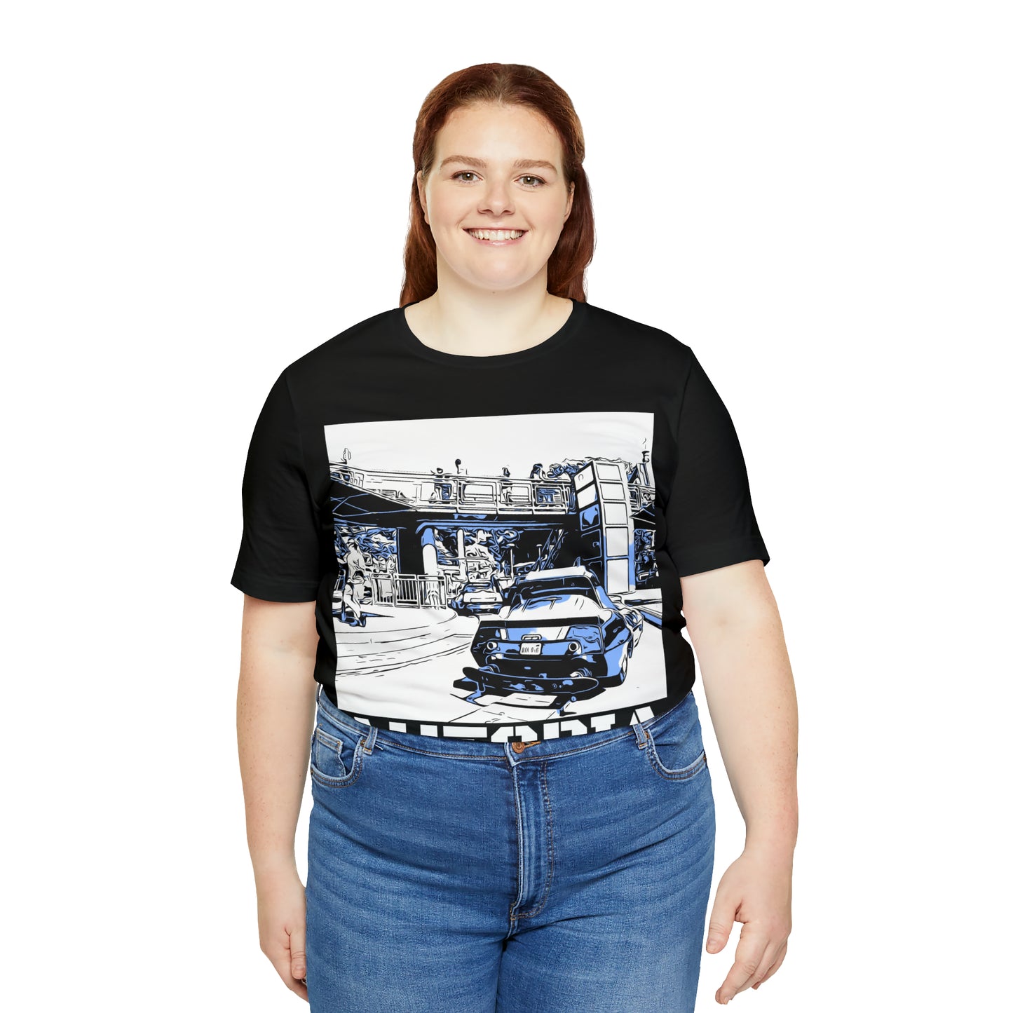 Unisex Jersey Short Sleeve Tee Painting of It's A Disney Thing! AUTOPIA