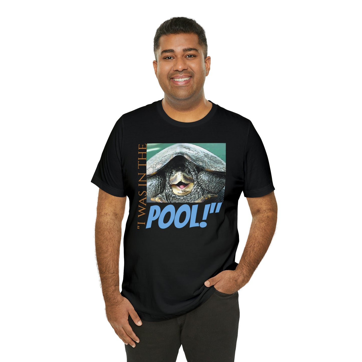 Unisex Jersey Short Sleeve Tee SEINFELD tv show "I WAS IN THE POOL!!"