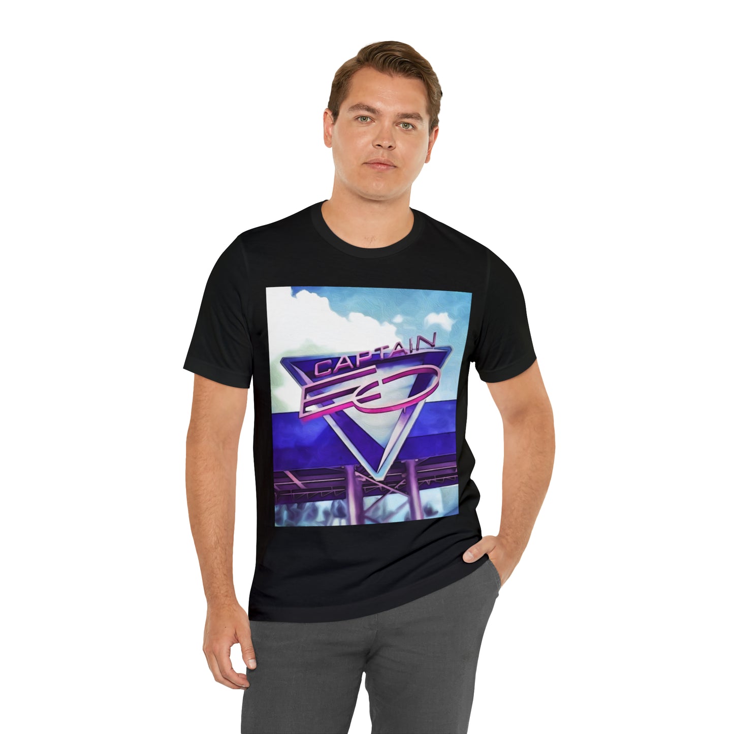 Unisex Jersey Short Sleeve Tee Painting of It's A Disney Thing! CAPTAIN EO