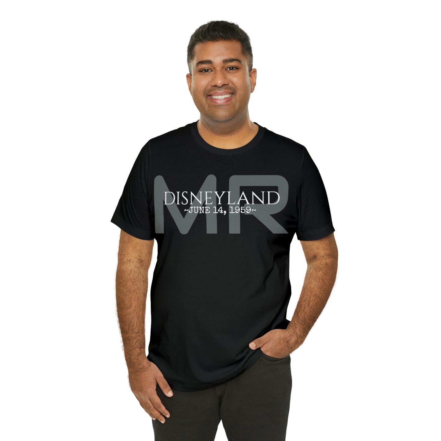 Unisex Jersey Short Sleeve Tee Disneyland Monorail Opening Day 1959