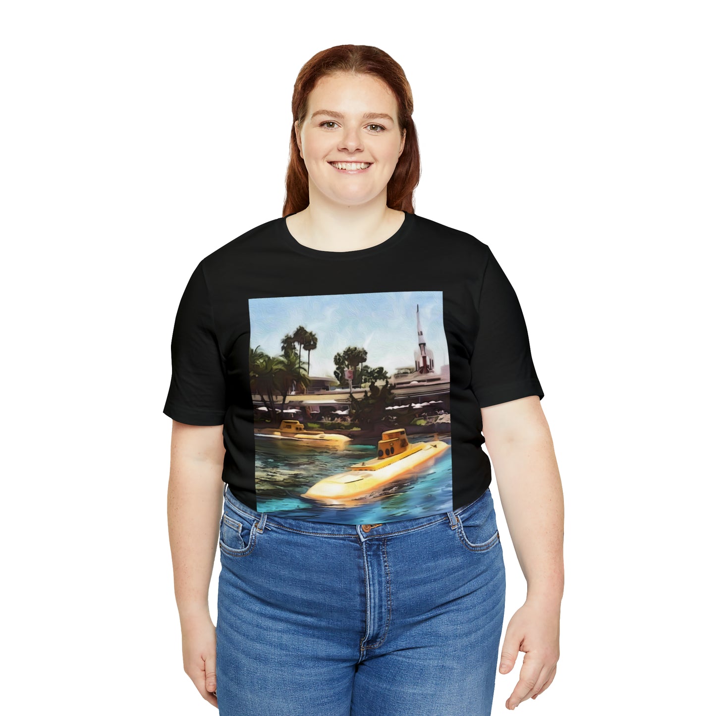 Unisex Jersey Short Sleeve Tee Painting of It's A Disney Thing! SUBMARINE VOYAGE
