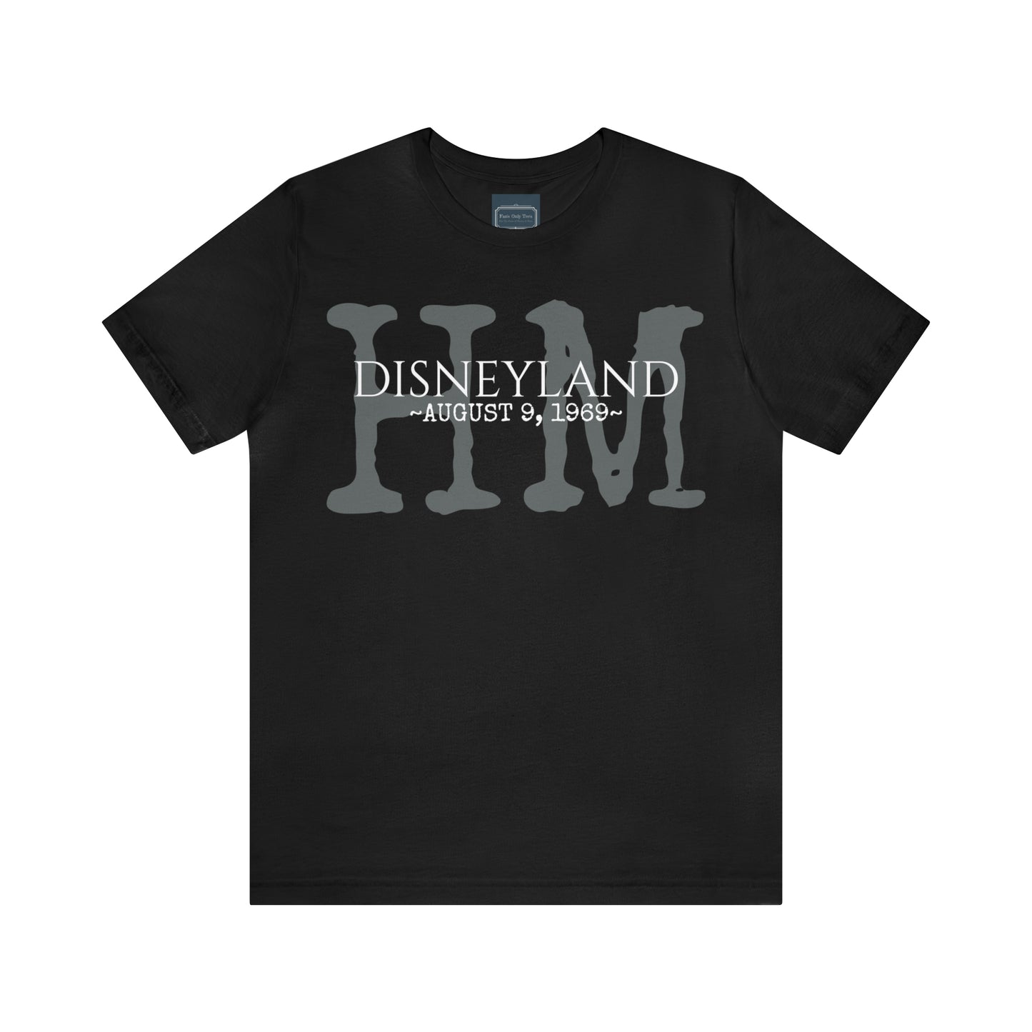 Unisex Jersey Short Sleeve Tee Disneyland Haunted mansion opening day