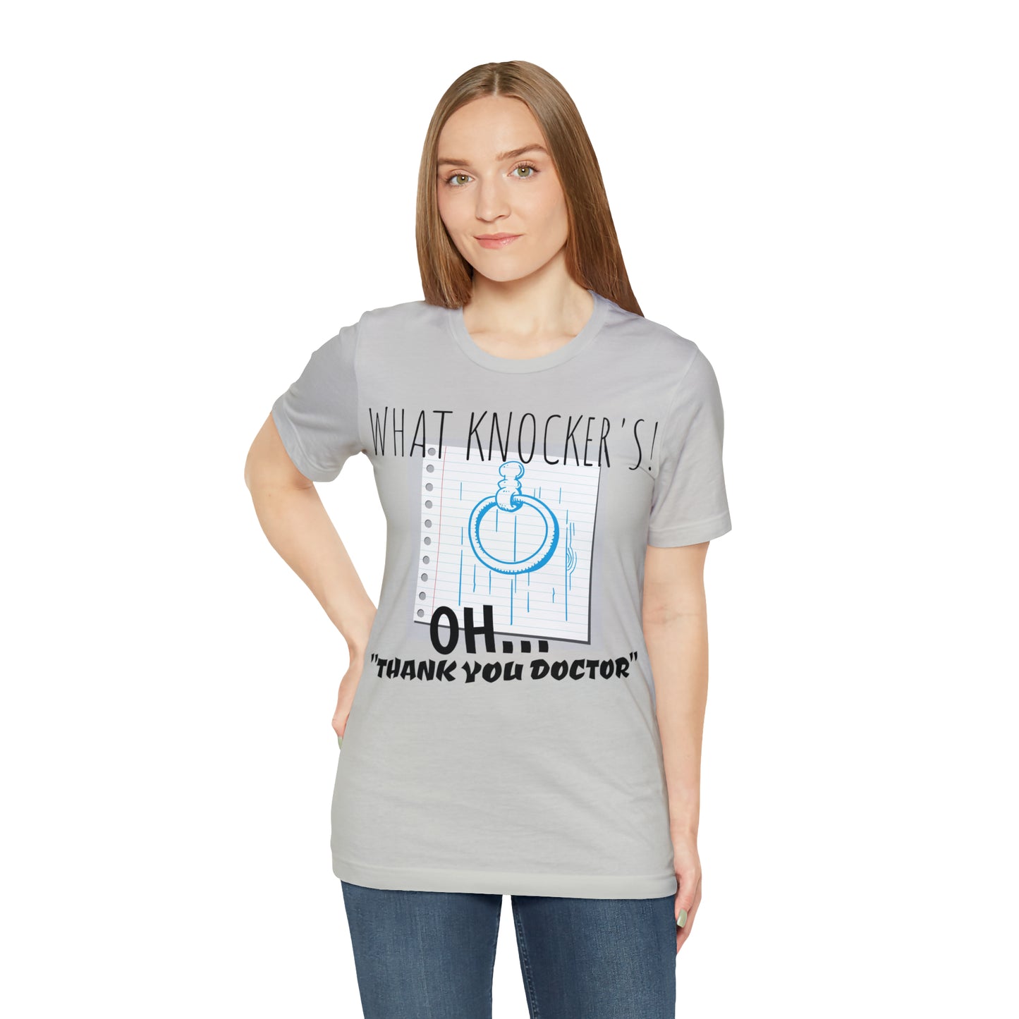 Unisex Jersey Short Sleeve Tee Young Frankenstein~ What KNOCKERS!