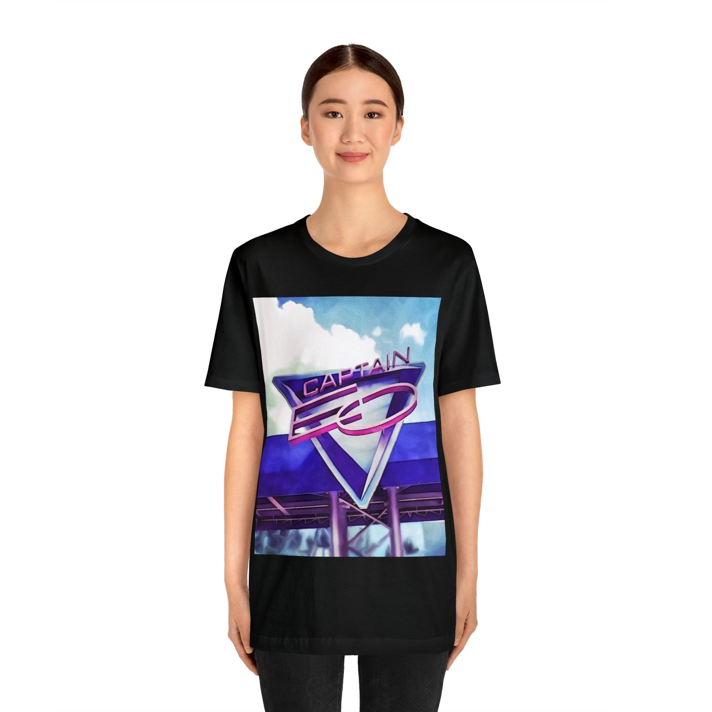 Unisex Jersey Short Sleeve Tee Painting of It's A Disney Thing! CAPTAIN EO