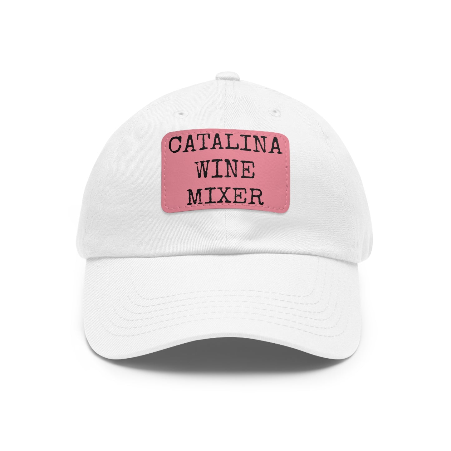 Dad Hat with Leather Patch (Rectangle) Movie Stepbrothers ~ Catalina wine mixer