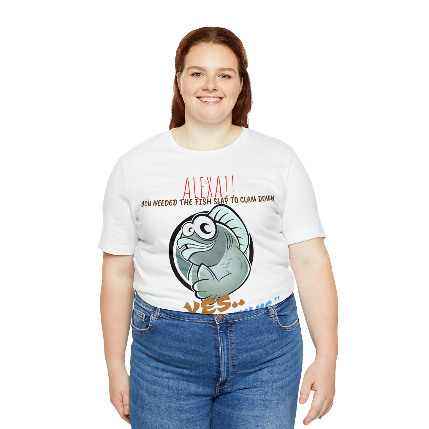 Unisex Jersey Short Sleeve Tee 50 First Dates ~ Fish Slap!